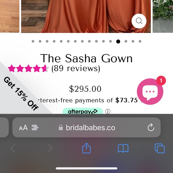 Bridal Babes The Sasha Gown - Picture 3 of 3